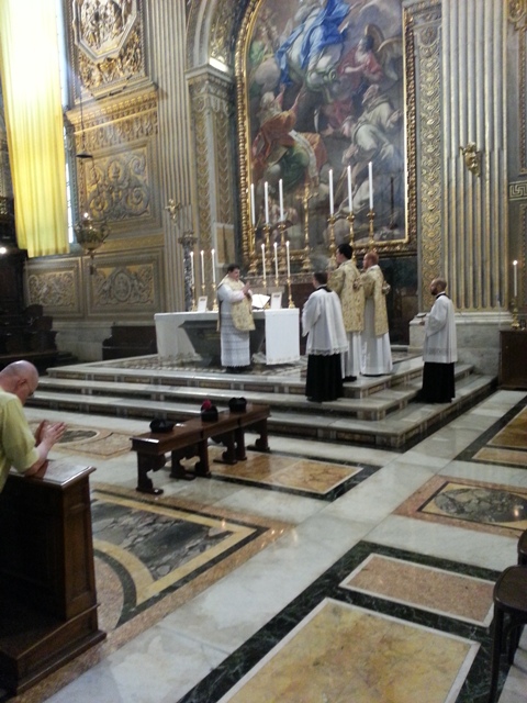 Basilica di S. Pietro, cappella del Coro 9 novembre 2013 2